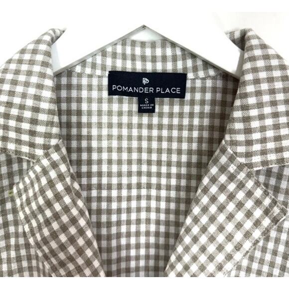 Tuckernuck Pomander Place Scarlett Blouse Gingham - Picture 4 of 8